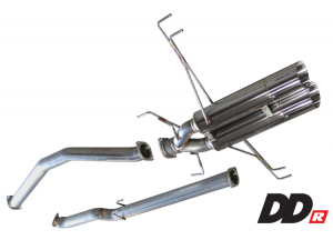 Honda Civic Performance Exhaust - GReddy - DD-R Non-Resonated - 2017